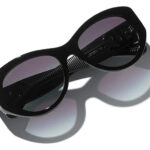 BUTTERFLY CHANEL SUNGLASSES BLACK 5492-a c.1047/s6