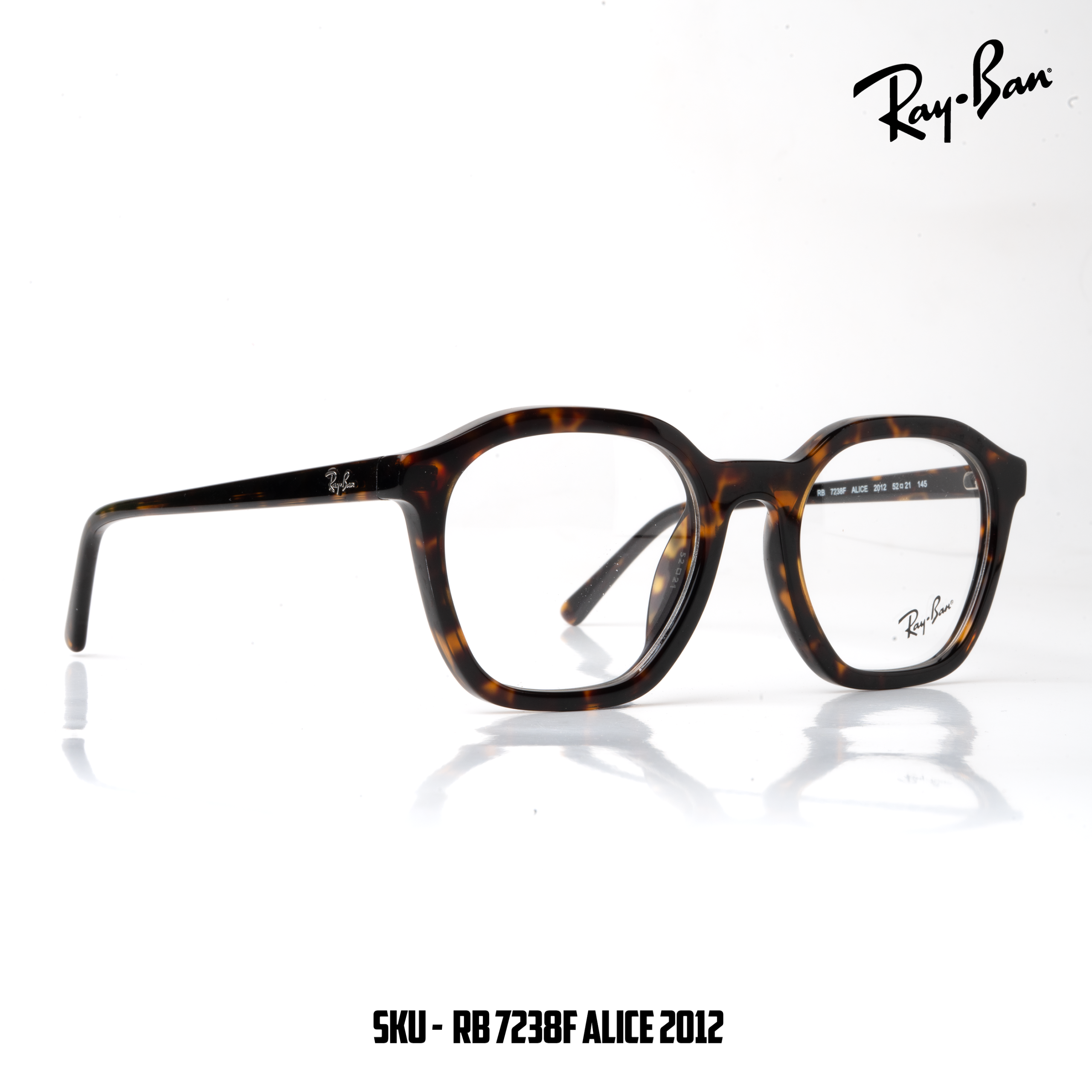 sku - rb 7238f alice 2012 (2) Ray‑Ban RB7238F Alice 2012 – Havana - Image 1