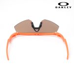 Oakley Hydra OO9229-0637 – Neon Orange Prizm Shield Sunglass - Image 4