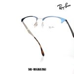Ray‑Ban RB6360 2863 – Navy Blue & Silver - Image 2