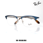 Ray‑Ban RB6360 2863 – Navy Blue & Silver - Image 4