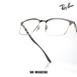 Ray‑Ban RB6518 3163 – Black on Silver - Image 7