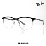 Ray‑Ban RB6518 3163 – Black on Silver - Image 4