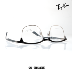 Ray‑Ban RB6518 3163 – Black on Silver - Image 2