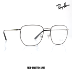 Ray‑Ban RX8776D 1249 – Black on Silver