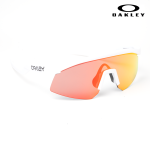 Oakley 0OO9229 Hydra Sports Sunglasses – Orange & White with Prizm Sapphire Lens - Image 2