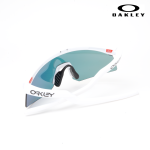 Oakley 0OO9229 Hydra Sports Sunglasses – Orange & White with Prizm Sapphire Lens - Image 4